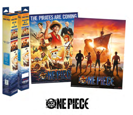 ONE PIECE - NETFLIX Set 2 s - Poster 38 cm