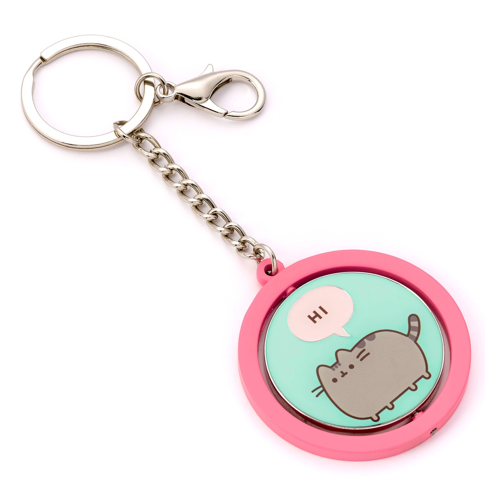Porte-clés Pusheen Hi Bye Porte clés Rotatif