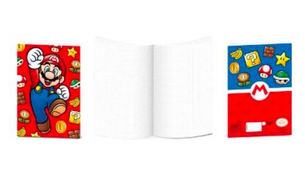 Papeterie Nintendo Super Mario A5 Exercise Books