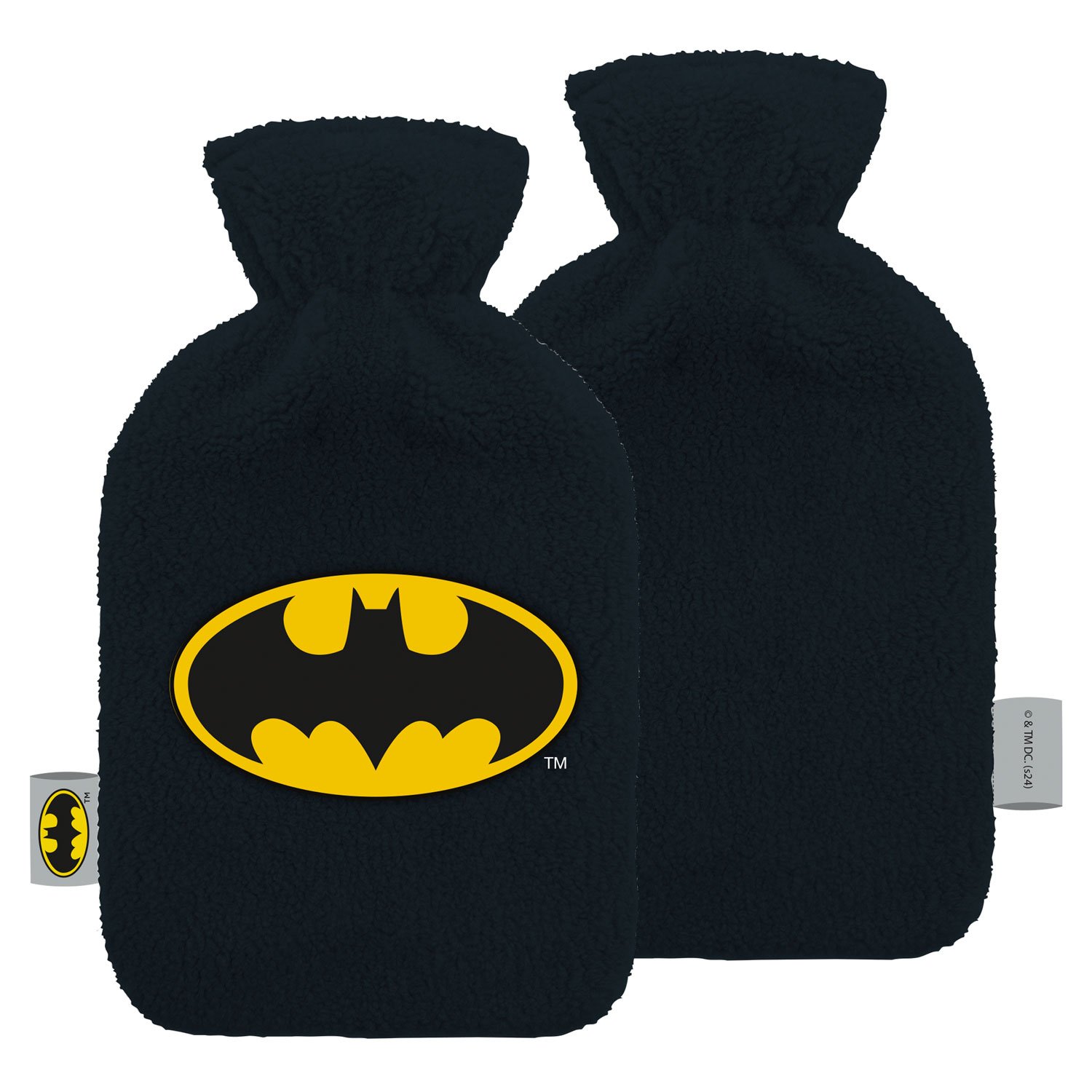 Peluche DC Comics BATMAN Logo Bouillotte Brodée