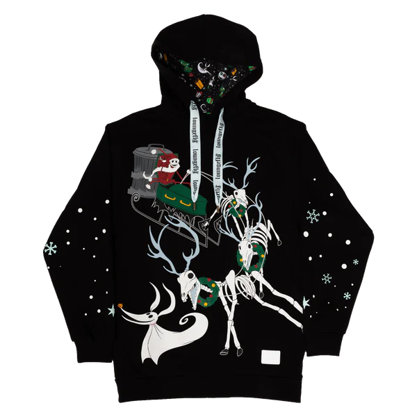 Pull Disney NBX Christmas town Hoodie Unisex Loungefly (M)