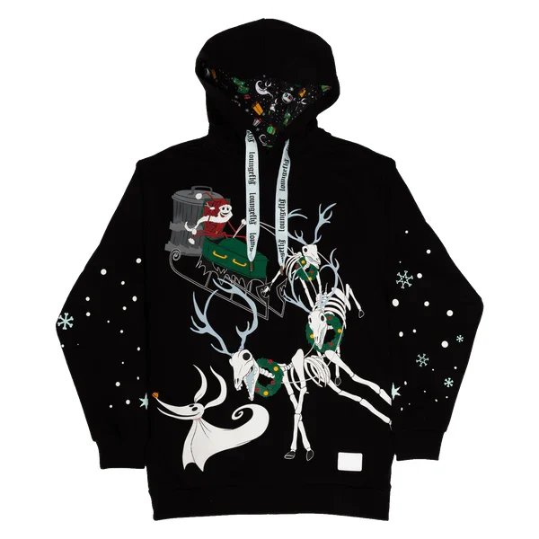 Pull Disney NBX Christmas town Hoodie Unisex Loungefly (L)
