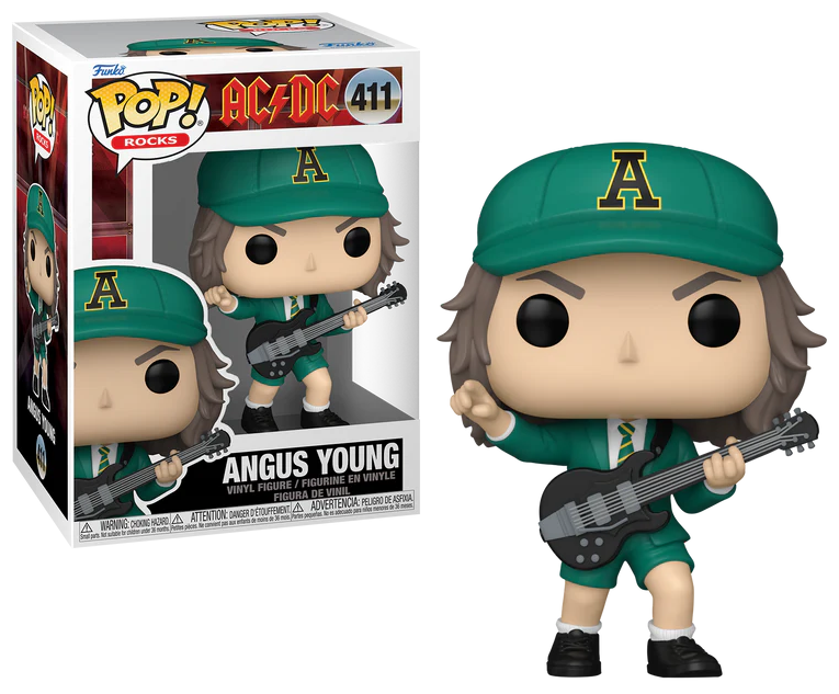 Pop Ac/Dc Rocks N° 411 Angus Young (Tenue Vert) - AC/DC