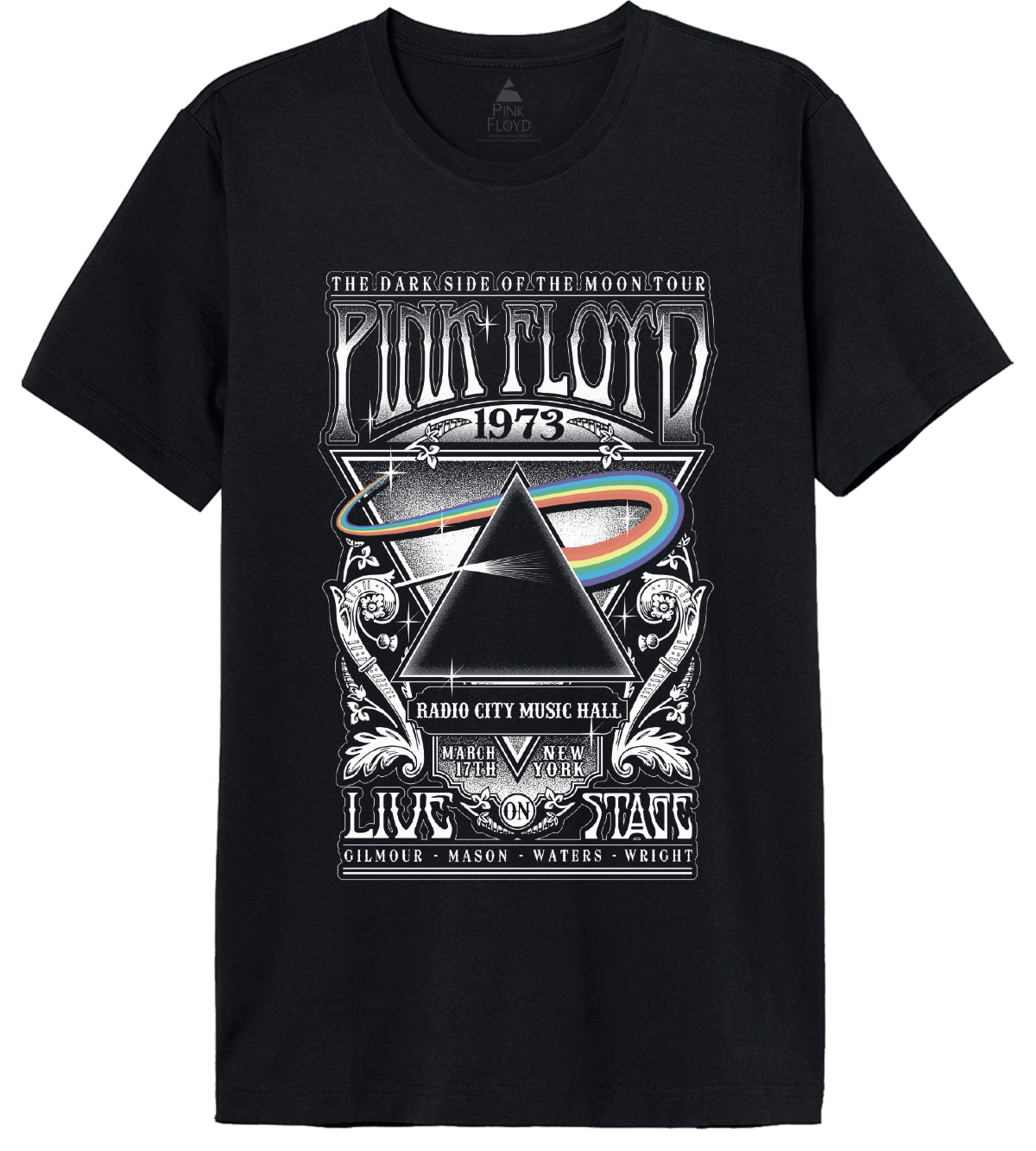 T-shirt Pink Floyd Tour T Shirt Homme (XXL) - Pink Floyd