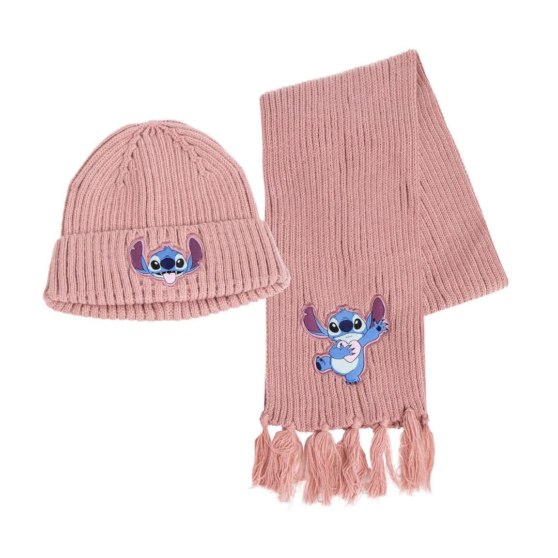 Bonnet Disney STITCH Set Echarpe 2 Pc