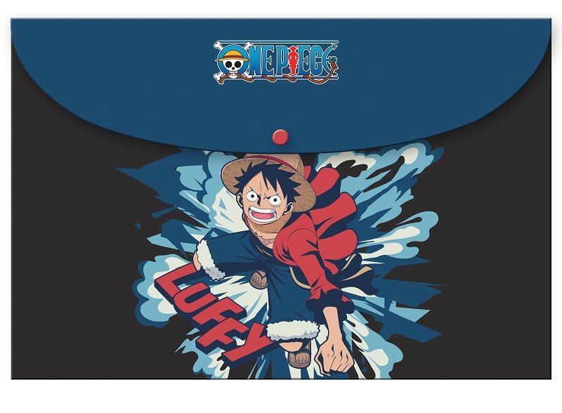 Papeterie One Piece Luffy Pochette Document A4