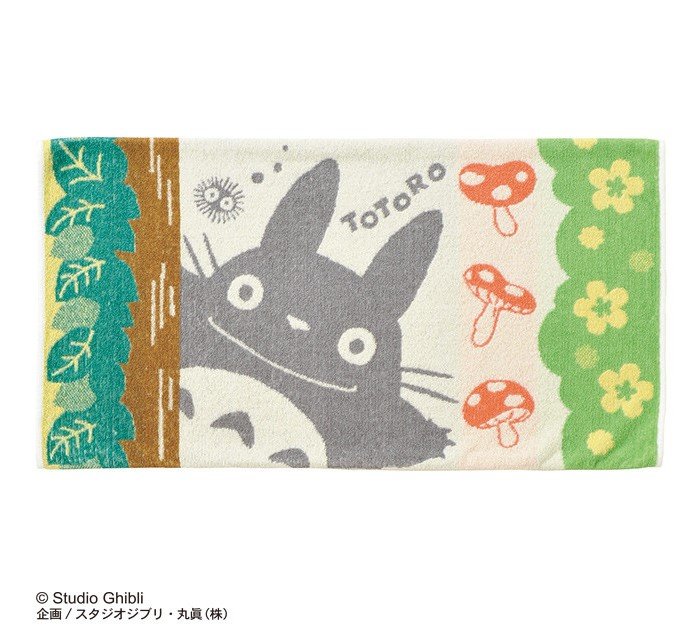 Coussin Ghibli MON VOISIN TOTORO Champignons Taie d'oreiller 64x34cm