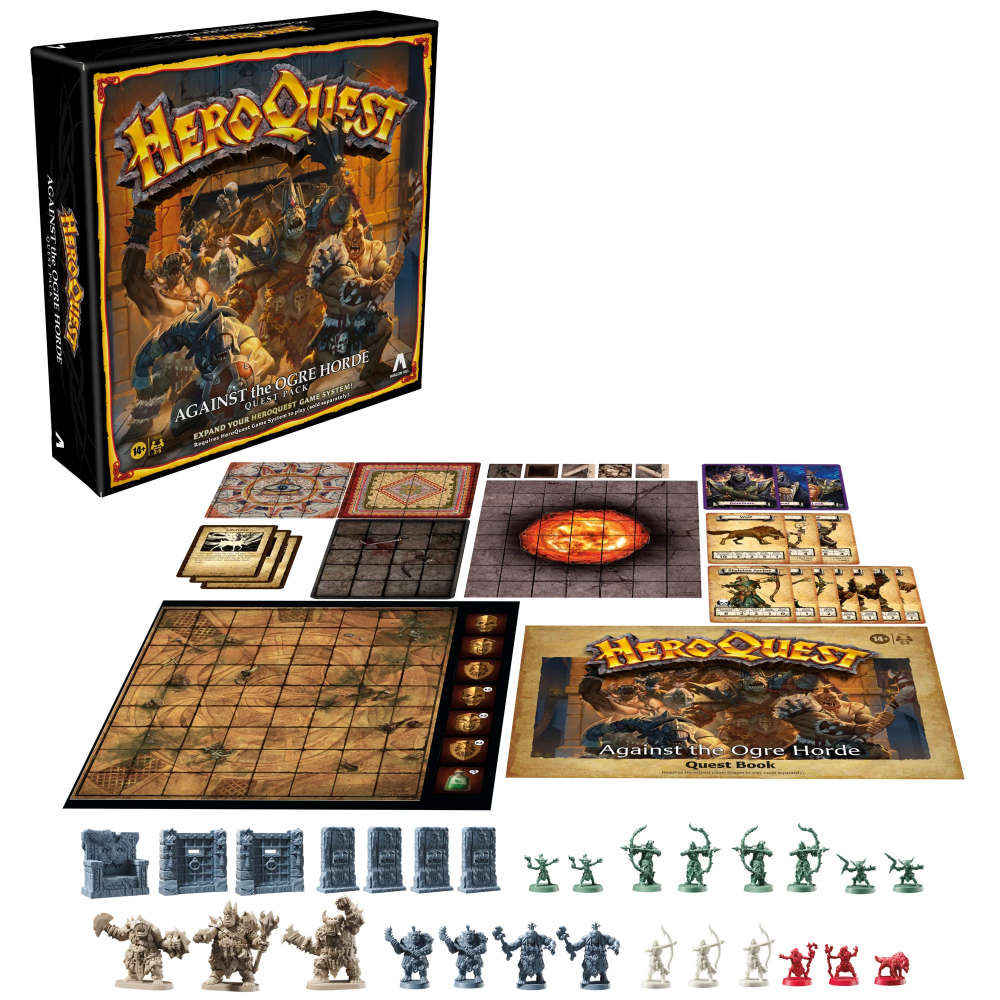 Jeu de société HeroQuest Extension La Horde des Ogres (FR)