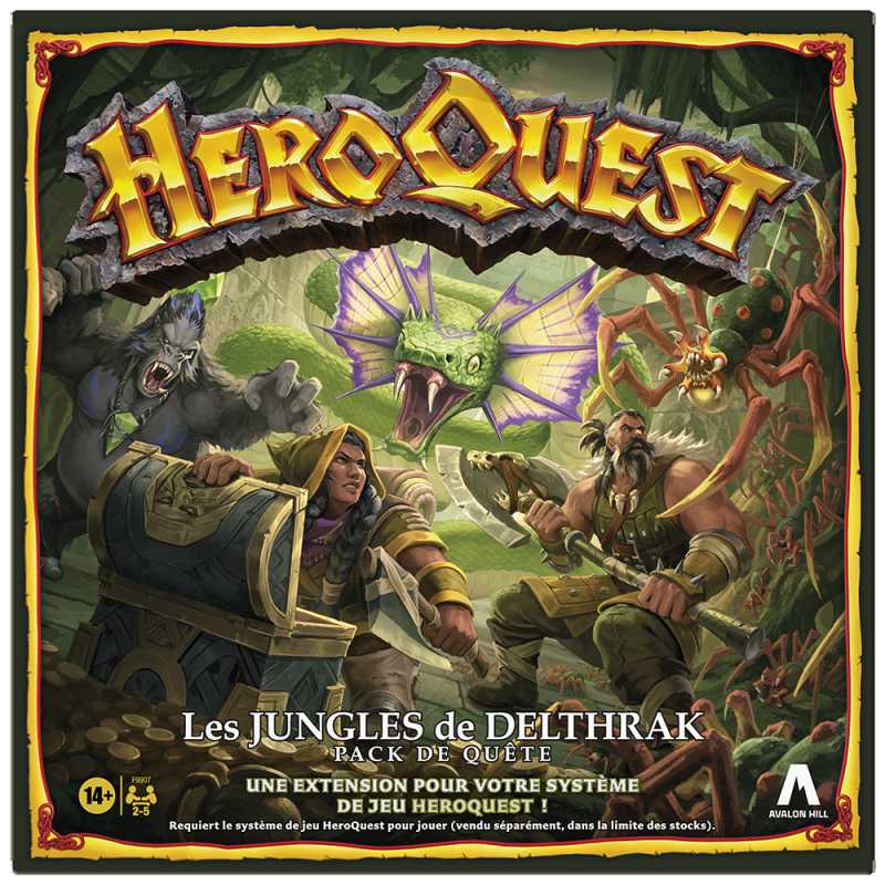Jeu de société HeroQuest Extension Jungles of Delthrak (FR)
