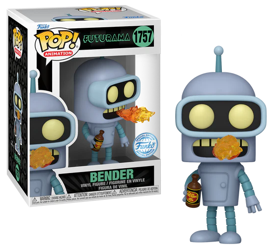 Pop Futurama TV N° 1757 Bender avec Chase (GW) - Futurama