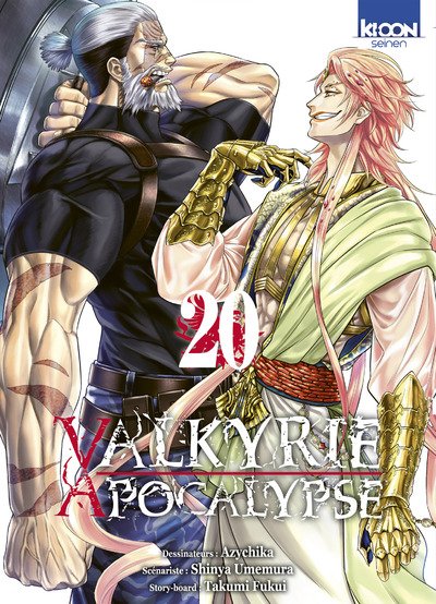 Manga Valkyrie Apocalypse Tome 20