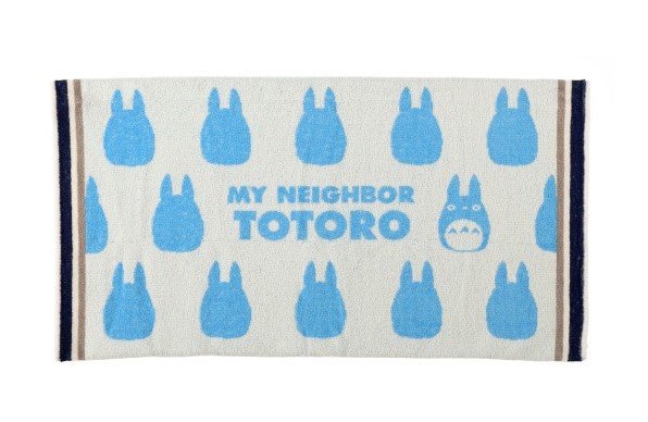 Coussin Ghibli MON VOISIN TOTORO Bleu Taie d'oreiller 64x34cm