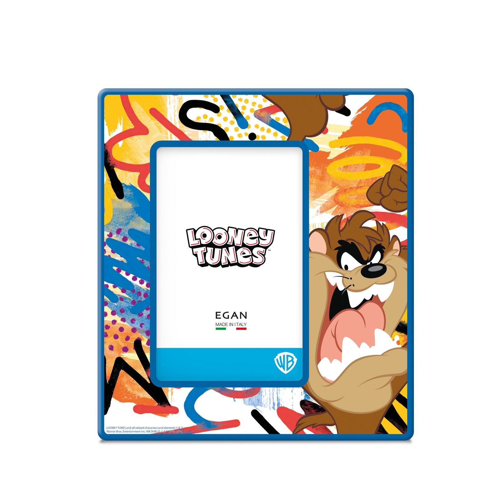Cadre Looney Tunes TOONS Photo en Céramique 20x18cm Taz