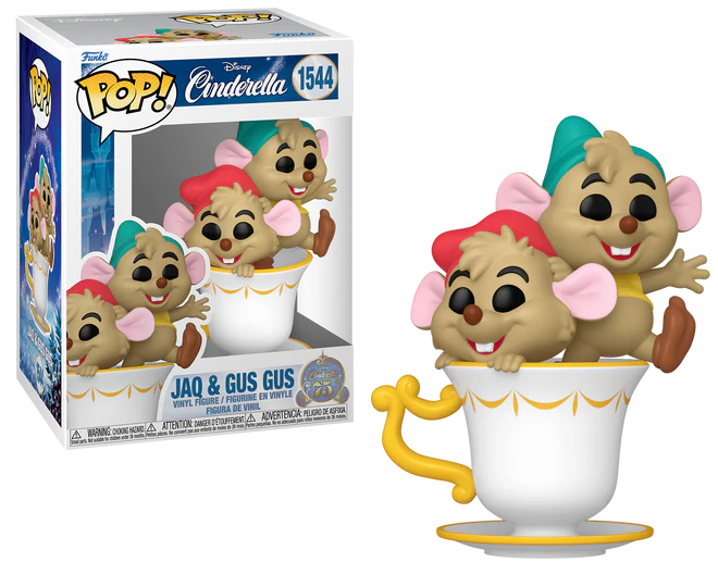 Pop Disney CENDRILLON 75EME ANNIVERSAIRE N° 1544 Jac et Gus - Cendrillon