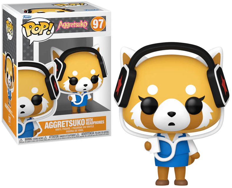 Pop AGGRETSUKO Sanrio N° 97 Avec Ecouteurs