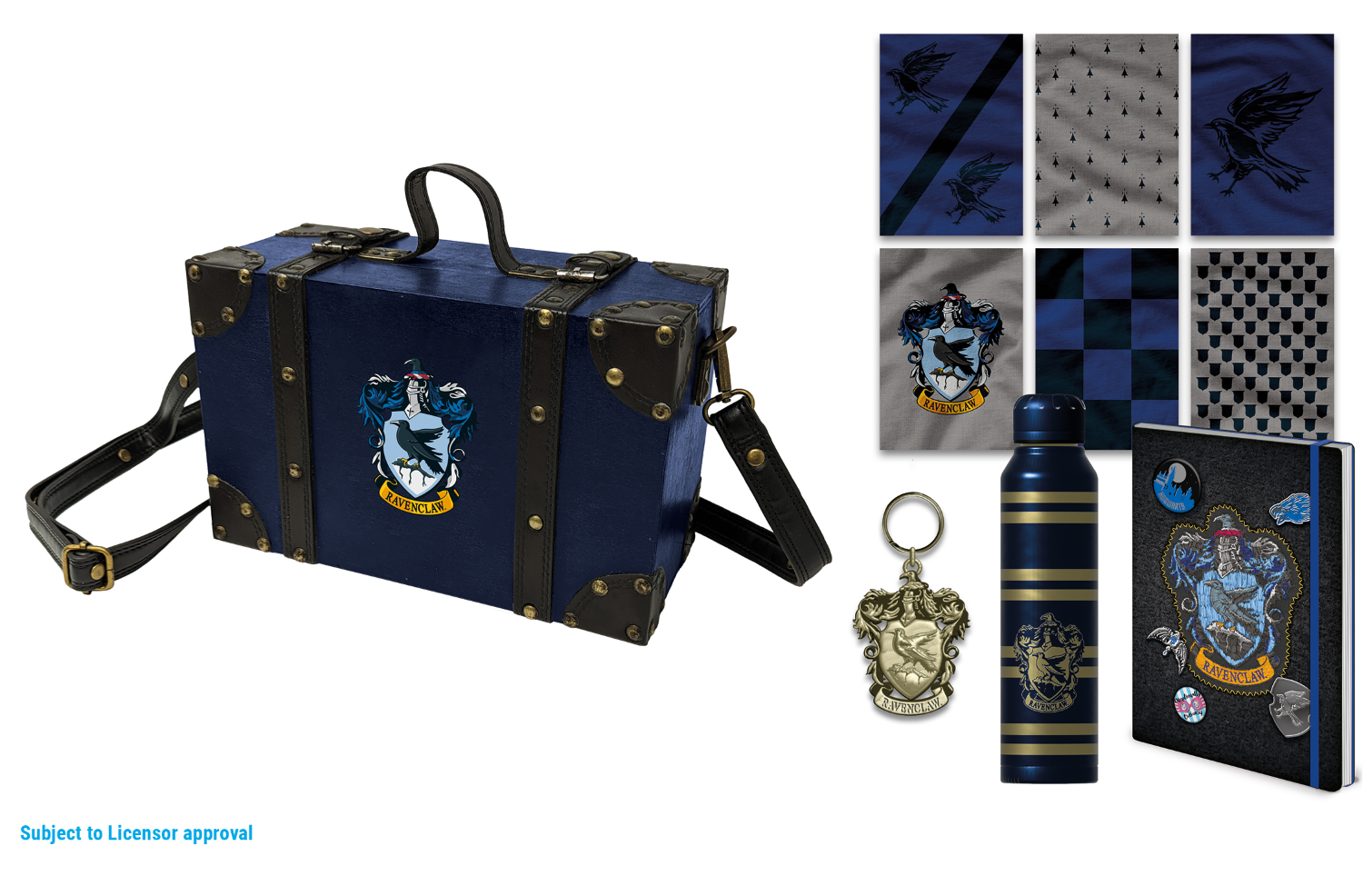 Coffret cadeau Harry Potter Colourful Crest Serdaigle premium