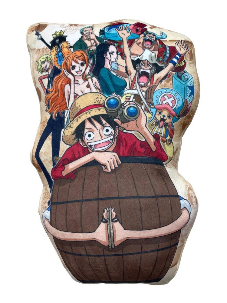 Coussin One Piece Luffy et L'équipage 3D