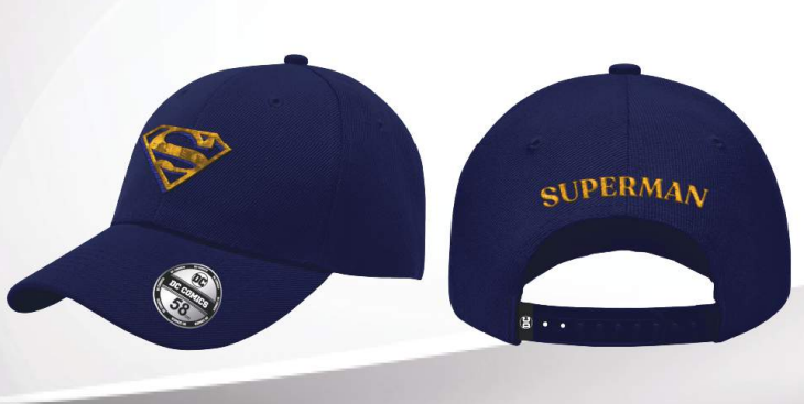 Casquette DC Comics SUPERMAN Logo de Baseball