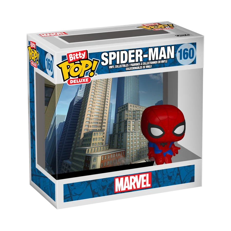 Pop Marvel Bitty Deluxe Spider Man (Cityscape)