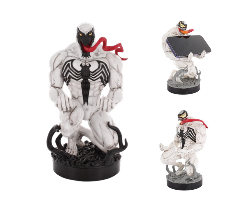 Figurine Marvel VENOM Anti Support Manette Portable 20cm - Venom