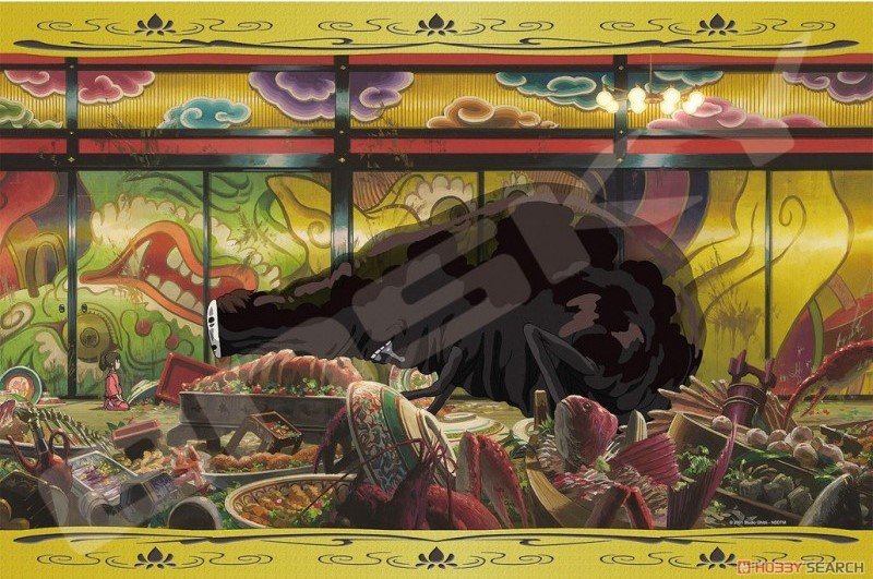 Puzzle Ghibli LE VOYAGE DE CHIHIRO Après Festin 1000P - Le Voyage de Chihiro