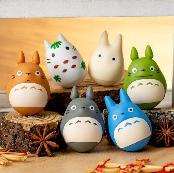 Figurine Ghibli MON VOISIN TOTORO Assortiment 6 Roly Poly 5cm - Mon Voisin Totoro