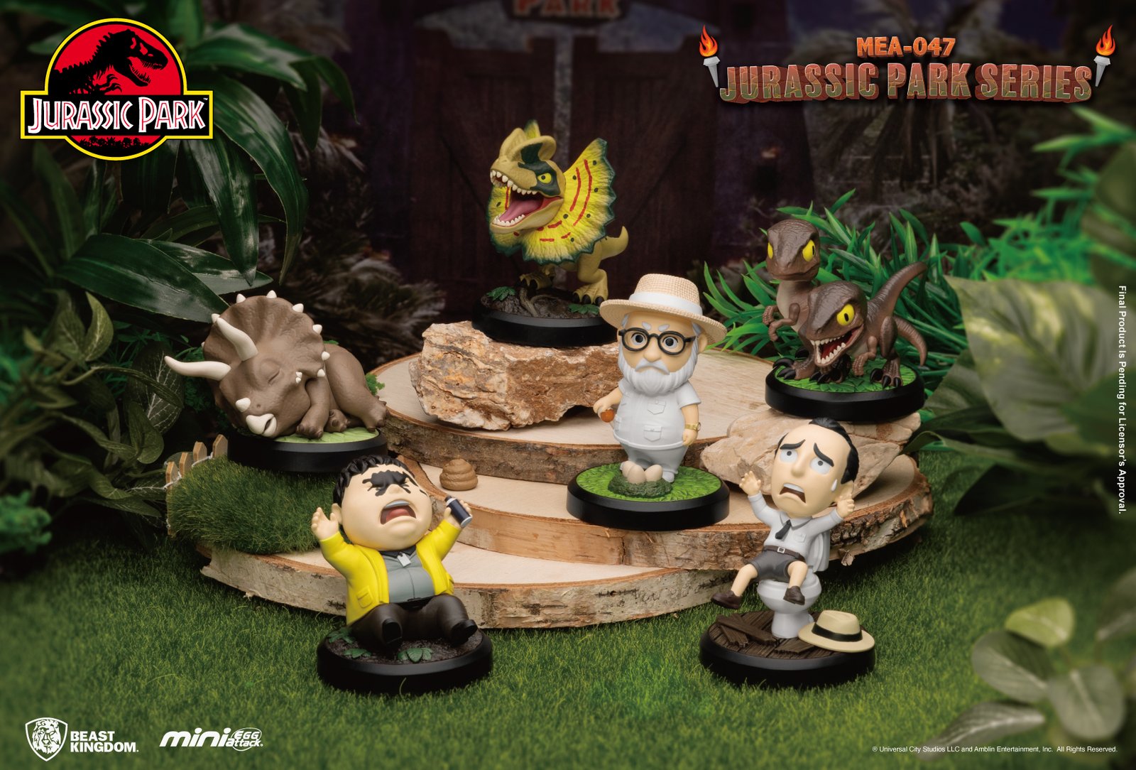 Blind box Jurassic Park Set 6 10cm