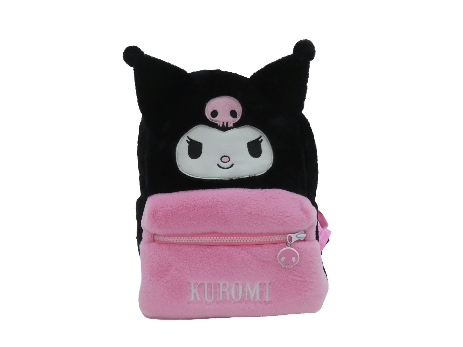 Sac Hello Kitty Kuromi à Dos Fourrure 30x14x22cm