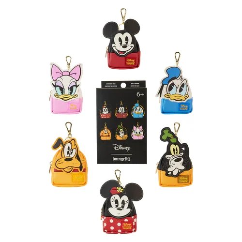 DISNEY - Mickey Mini Backpack Bag Charm Loungefly - Porte-clés