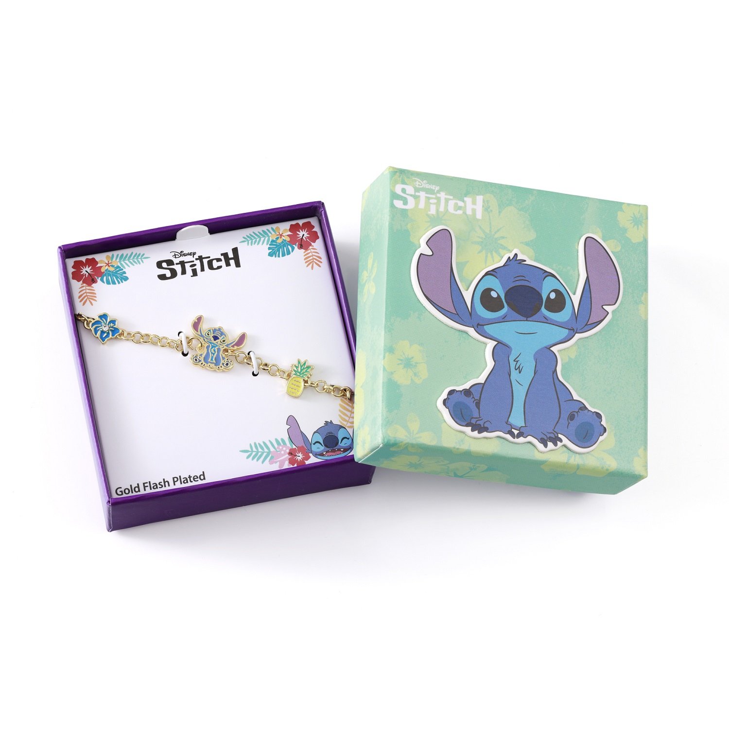 Bijou Disney STITCH Fleurs Ananas Bracelet