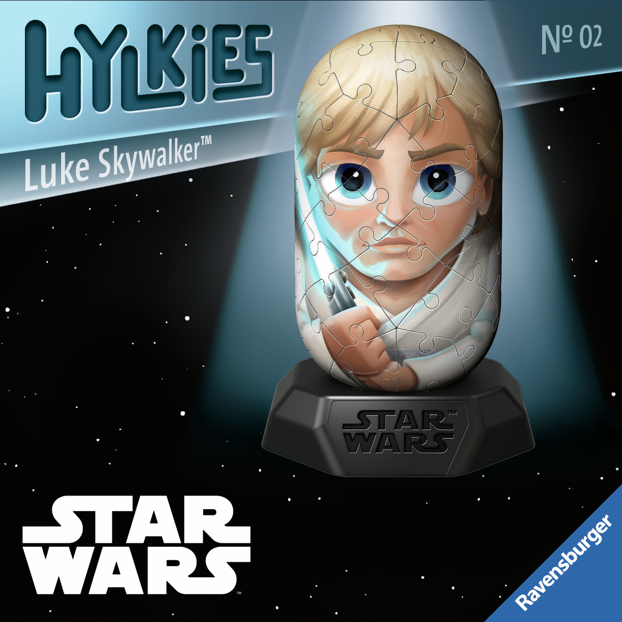 Puzzle Star Wars Luke Skywalker 3D 54p