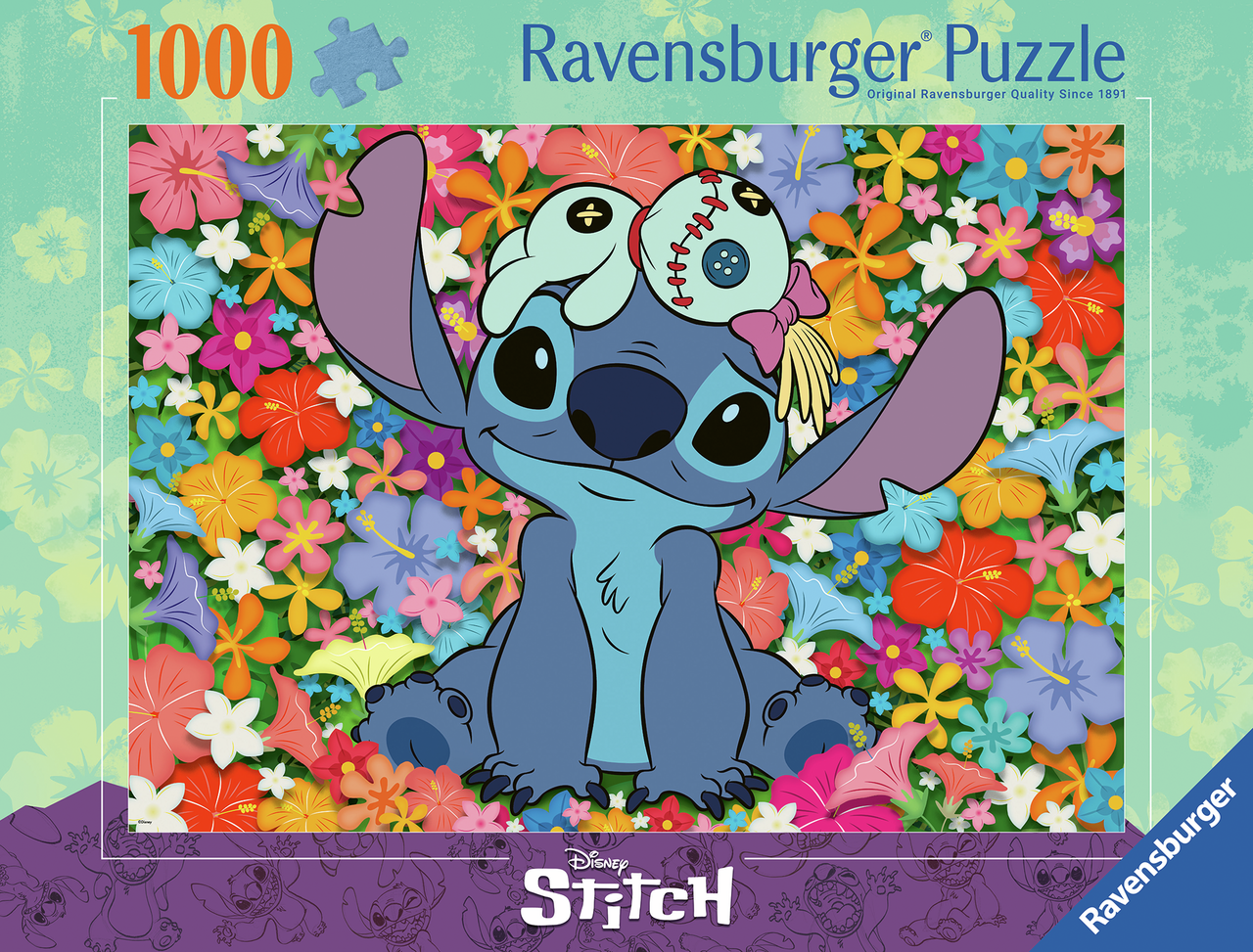 Puzzle Disney Stitch 1000P