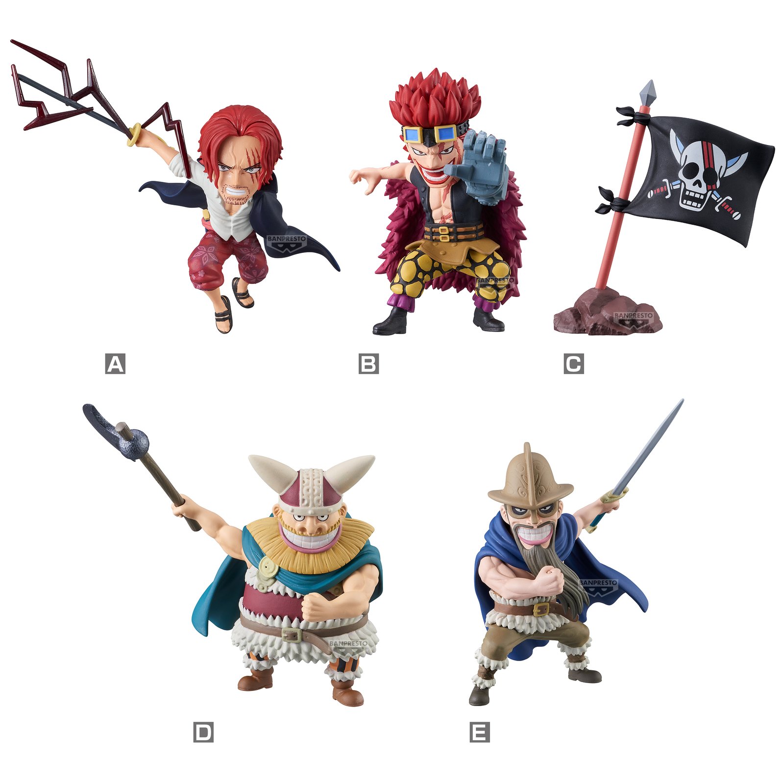 ONE PIECE - Elbaf Assortiments 12 - Figurine 7 cm