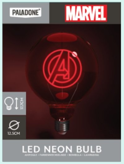 Lampe Marvel Avengers Ampoule Néon LED