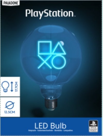 Lampe Playstation Logo Ampoule Néon LED