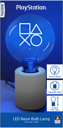 Lampe Playstation Logo Néon LED