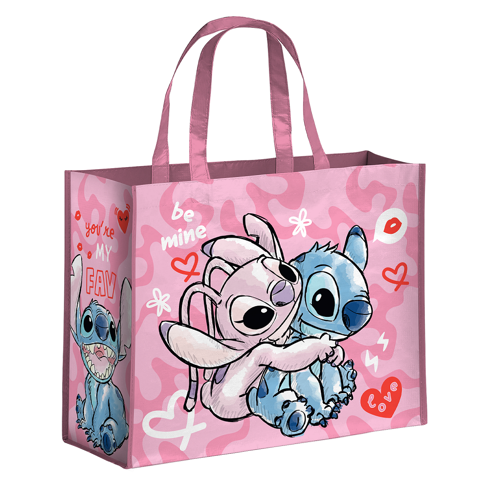 Sac Disney STITCH ANGEL Pink Shopping