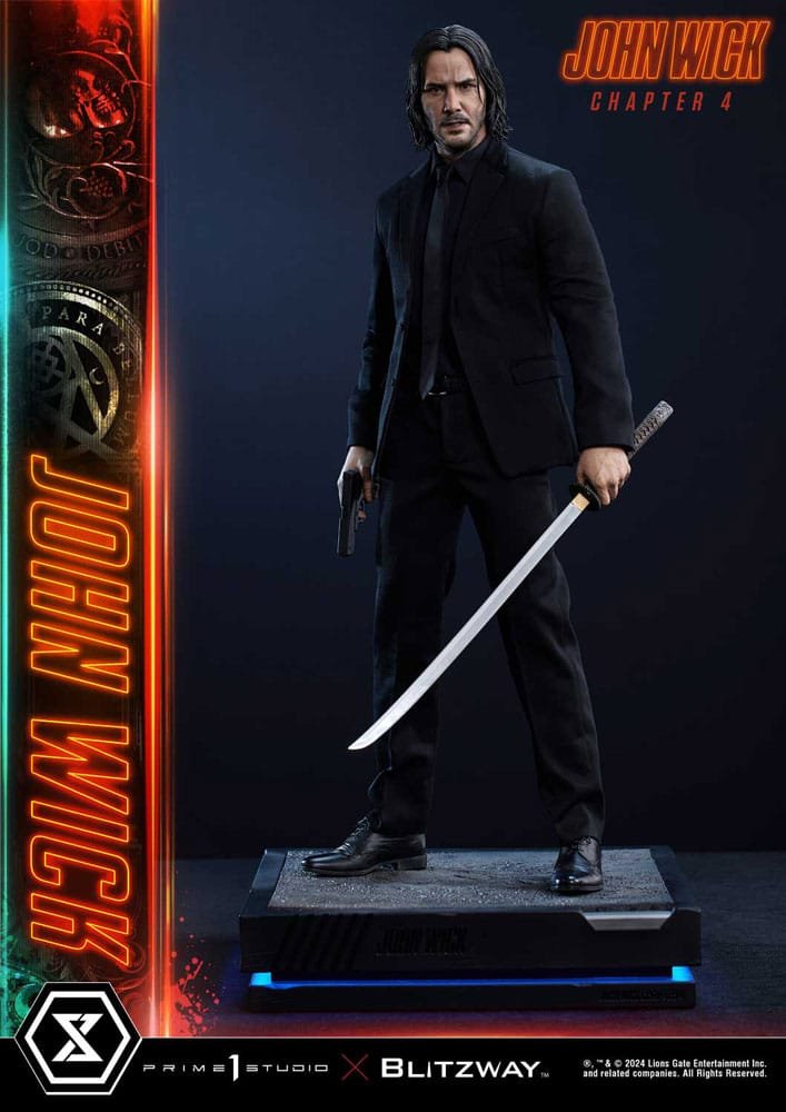 Figurine JOHN WICK 4 Statuette Premium Masterline Series 54cm