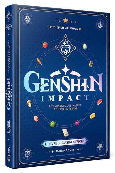 Livre GENSHIN IMPACT Le de cuisine officiel