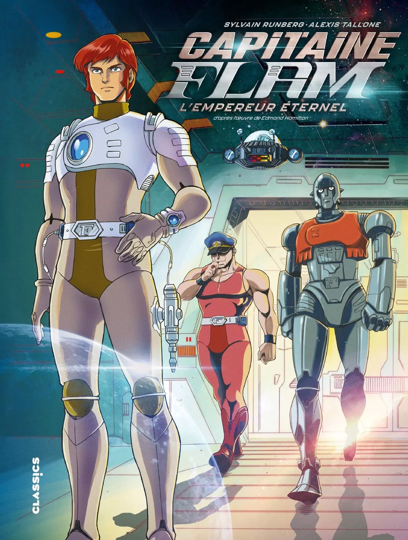 Livre Cartoons CAPITAINE FLAM La BD KANA Classics