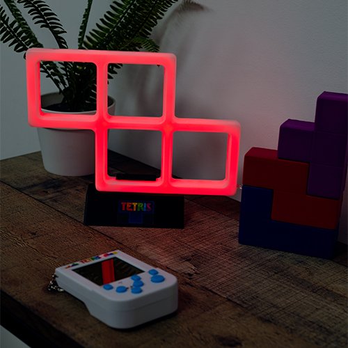 Lampe Tetris Z Rouge Ambiance Néon - Tetris