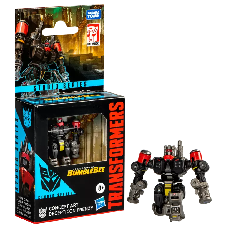 TRANSFORMERS - BUMBLEBEE Frenzy Studio Series Core - Figurine 9 cm