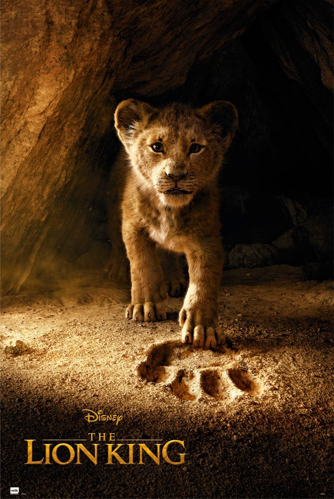 DISNEY - ROI LION Simba - Poster 91 cm