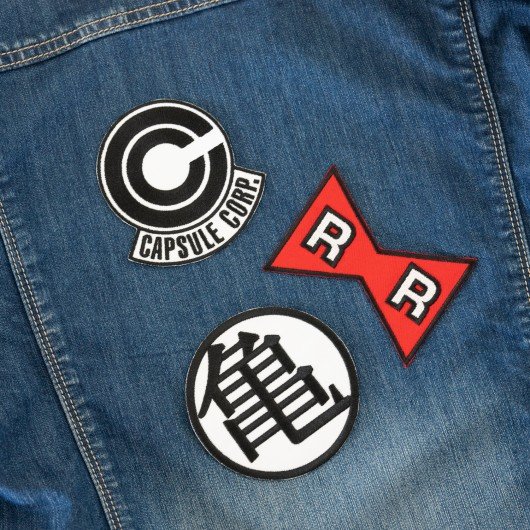 Article Dragon Ball Z Set de 3 Transfert pour textile