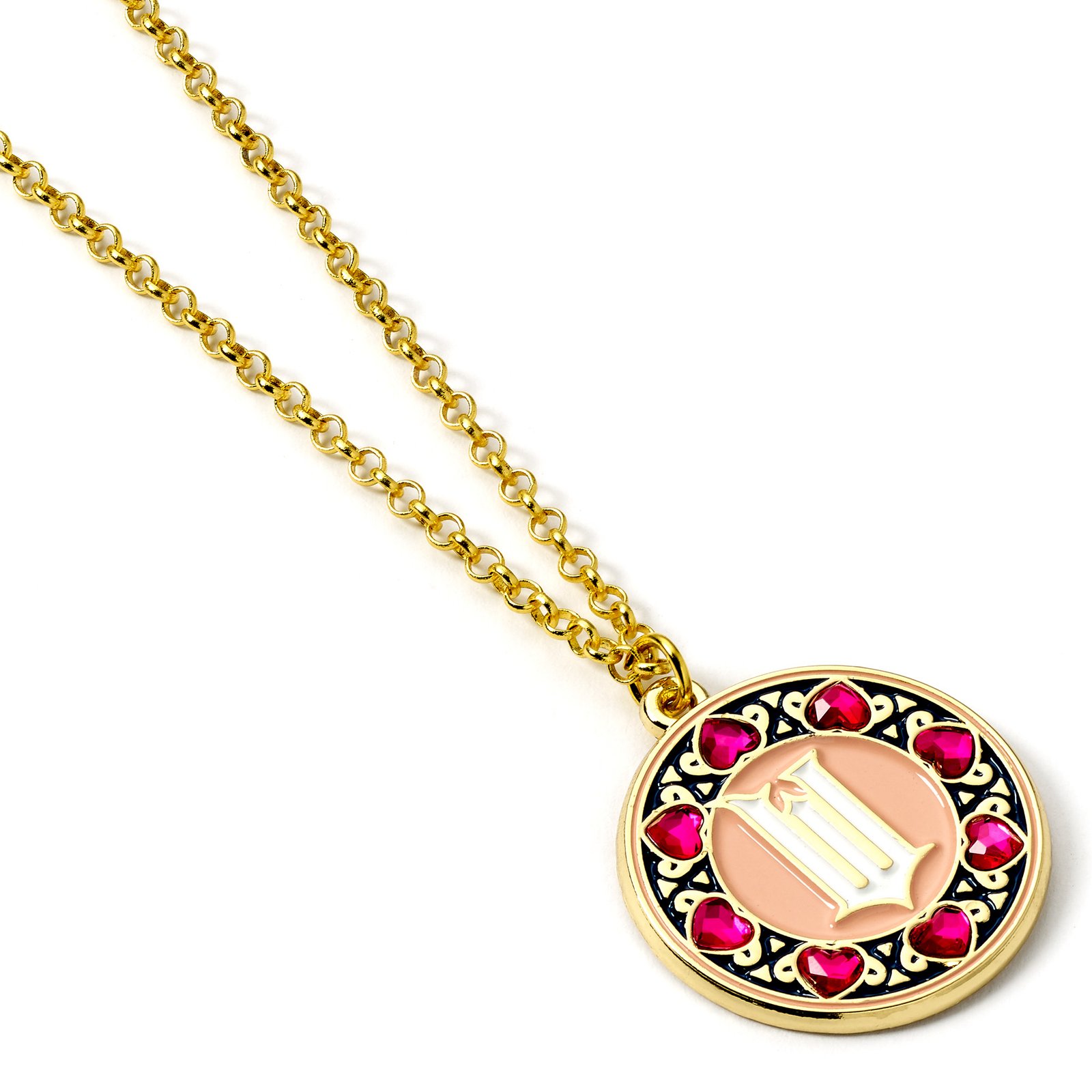 Bijou WICKED Logo 'W' Rose Collier