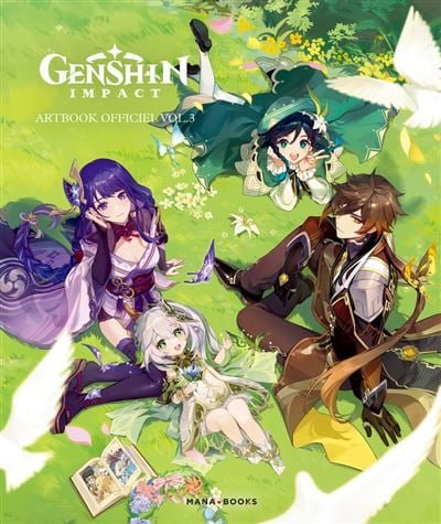 Livre GENSHIN IMPACT L'artbook officiel Tome 3