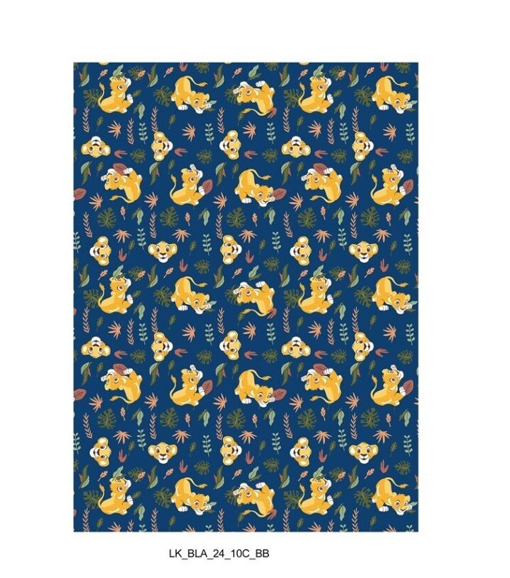 Couverture Disney Flanelle 110x150cm Le Roi Lion