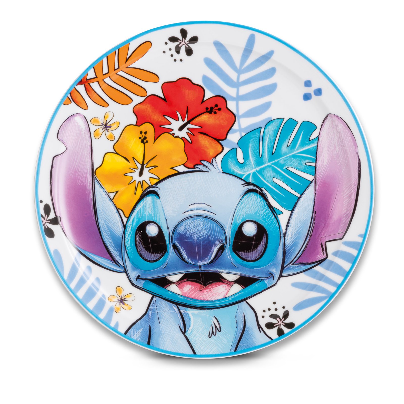 Article de cuisine Disney STITCH Assiette Présentation D31cm Blanc