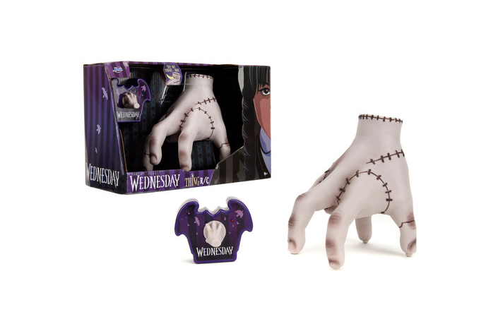 Figurine Mercredi La Chose Main Animée