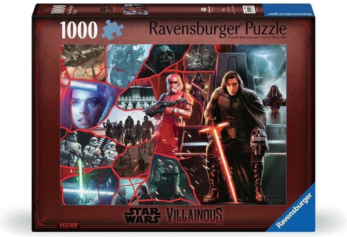 Puzzle Star Wars Villainous 1000P Kylo Ren